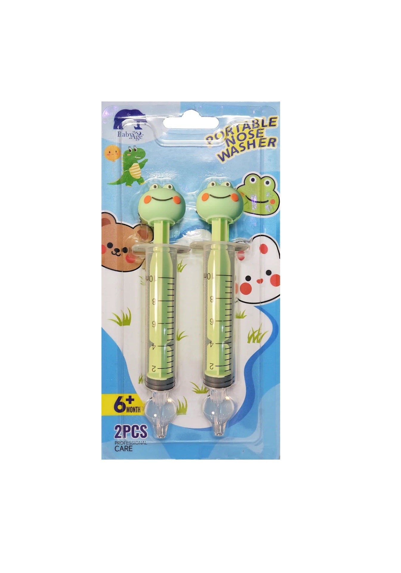 Baby Age Nose Cleaner nasal syringe - Frog shape
