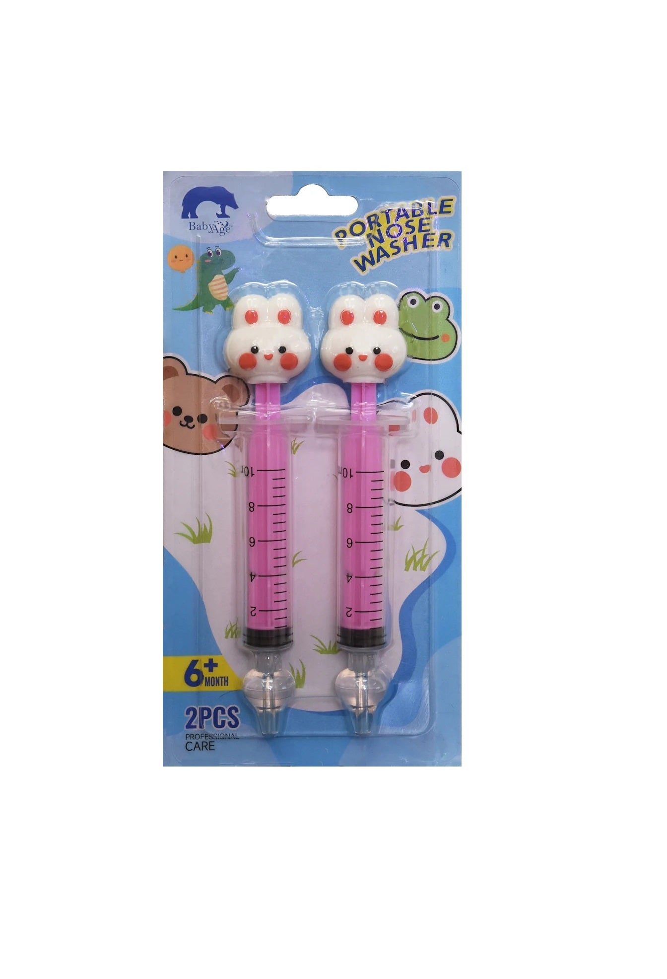 Baby Age Nose Cleaner Nasal Syringe – Bunny Shape