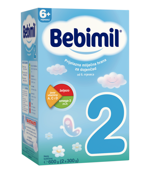 Bebimil 2 prehodna mlečna hrana za dojenčke