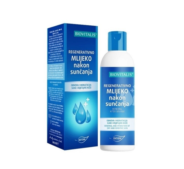Biovitalis regeneracijsko mleko po sončenju 200 ml