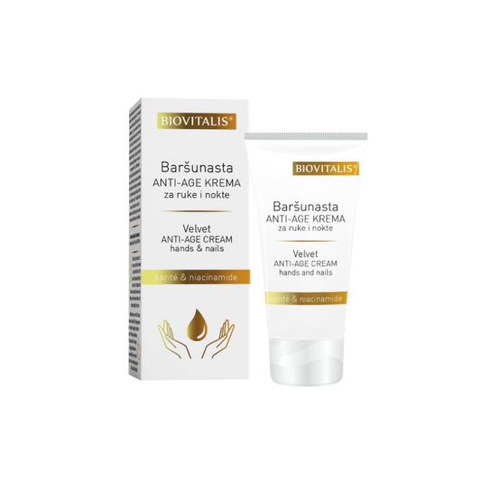BioVitalis Velvet Anti-Age Hand and Nail Cream 50 ml