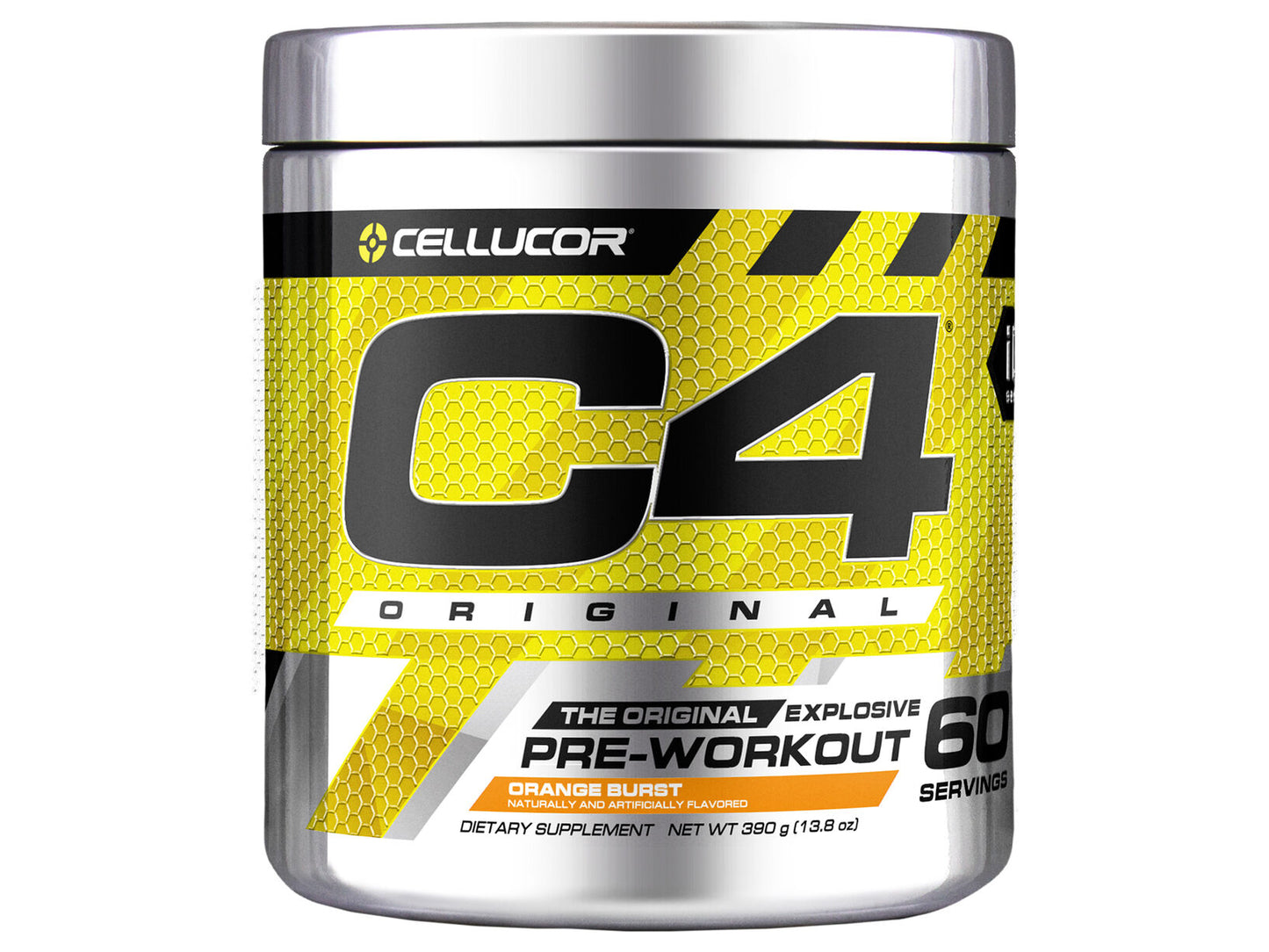 C4 Original Pre-workout, 390 g, okus naranča