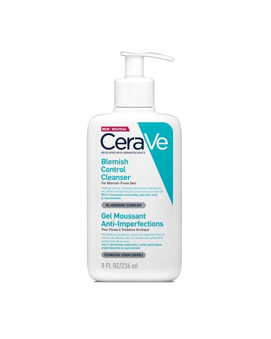 CeraVe Foaming Cleansing Gel for Blemish-Prone Skin 236 ml