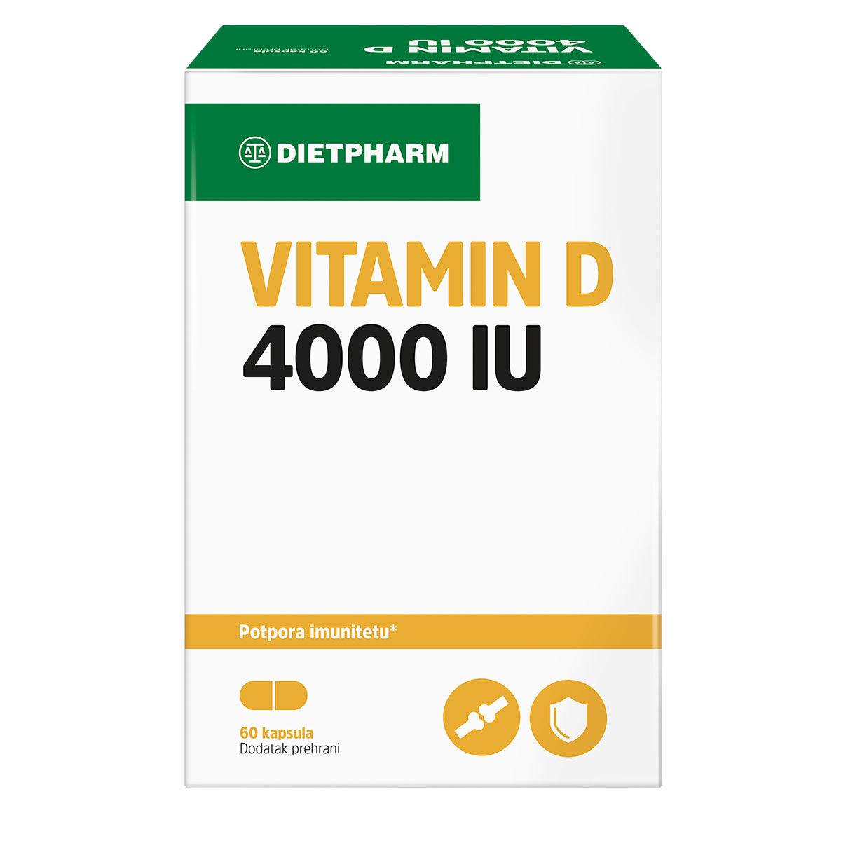 Dietpharm VITAMIN D 4000 IU (60 capsules)