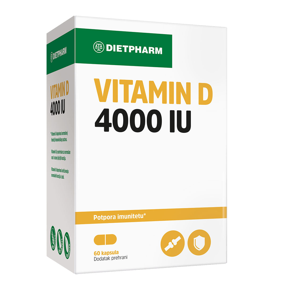 Dietpharm VITAMIN D 4000 IU (60 capsules)