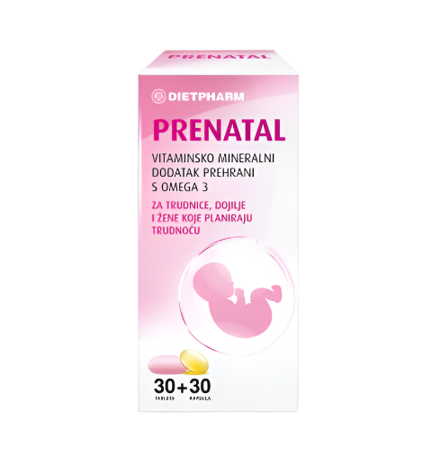 Dietpharm PRENATAL TABLETE + KAPSULE