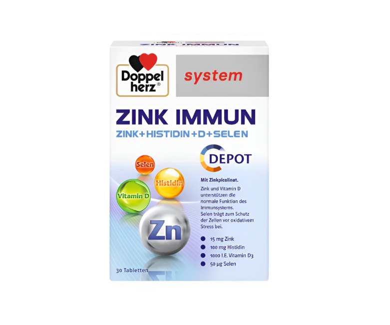 Doppelherz system Cink Immun DEPO