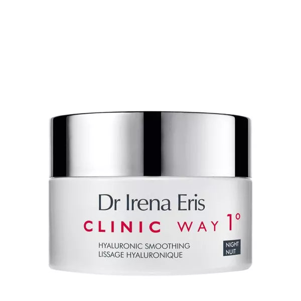 Dr. Irena Eris CLINIC WAY zaglađujuća noćna Hyaluronic dermo krema protiv bora, 50ml
