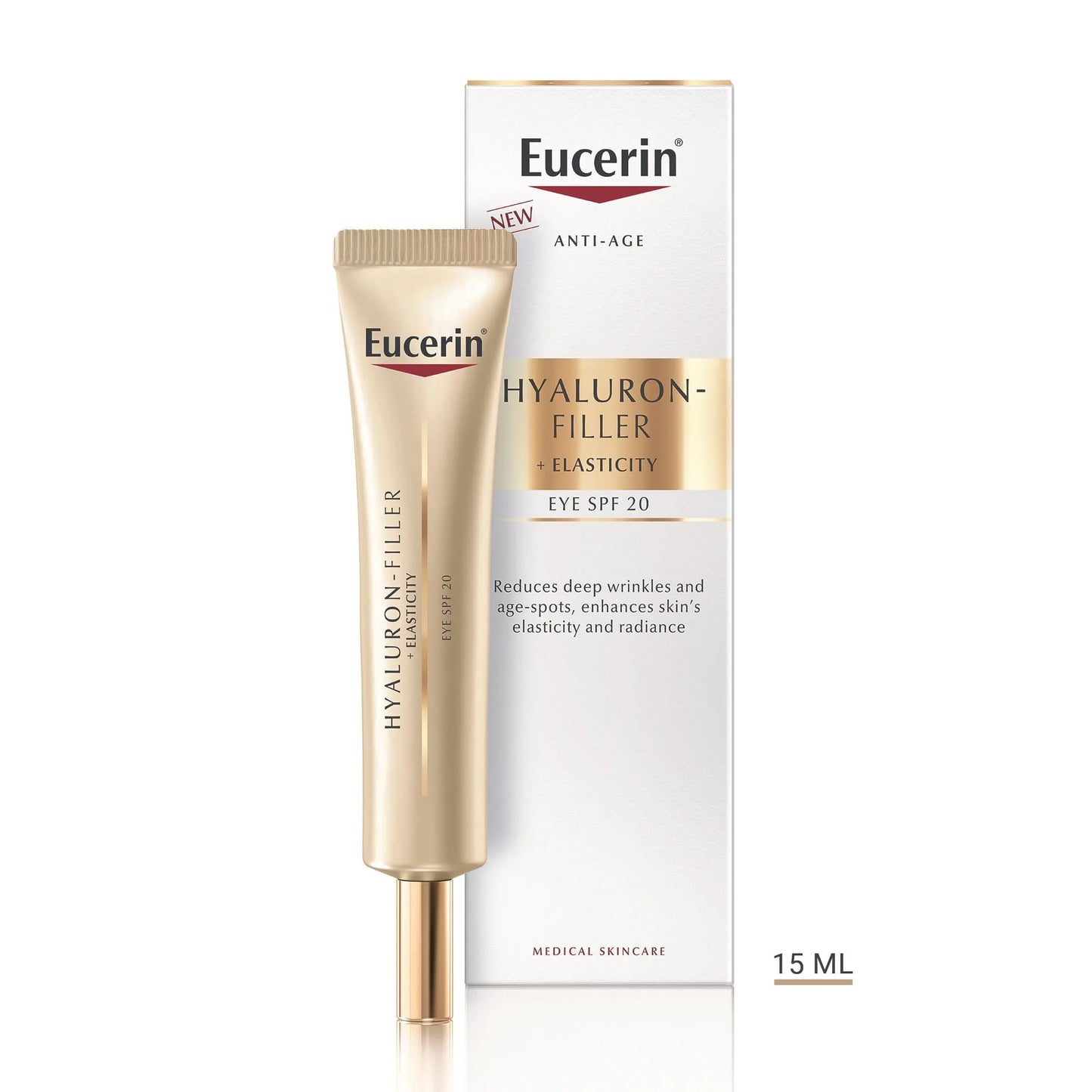 Eucerin Hyaluron-Filler + Elasticity krema za područje oko očiju SPF 20, 15ml