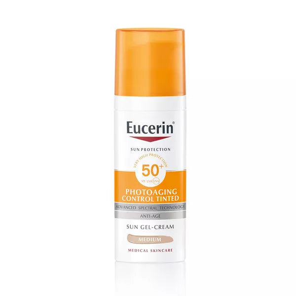 Eucerin Photoaging Control tinted gel-krema SPF50+ tamna nijansa, 50ml