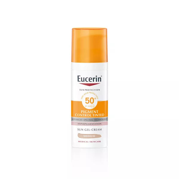 Eucerin Pigment Control tinted gel-krema SPF50+ srednje tamna nijansa, 50ml