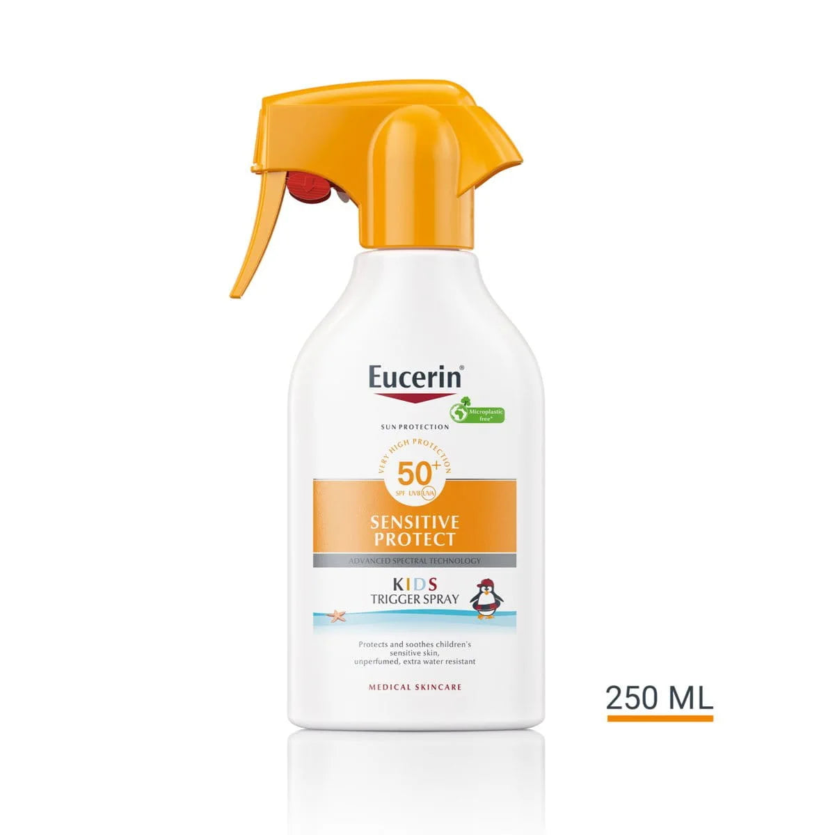 Eucerin SUN Sensitive Protect KIDS trigger sprej SPF50+, 250ml