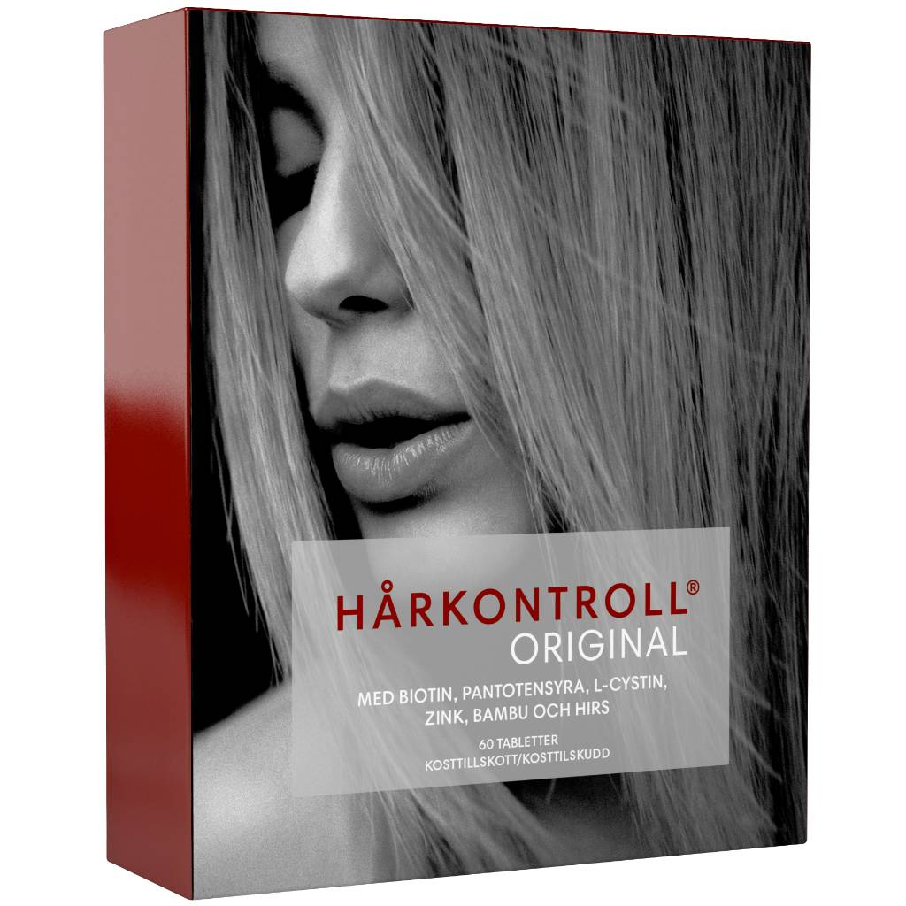 Hårkontroll Original for strengthening hair and nails - 60 tablets