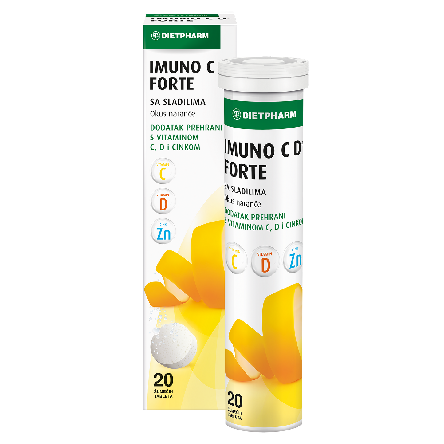 Dietpharm Imuno CD Forte (20 effervescent tablets)