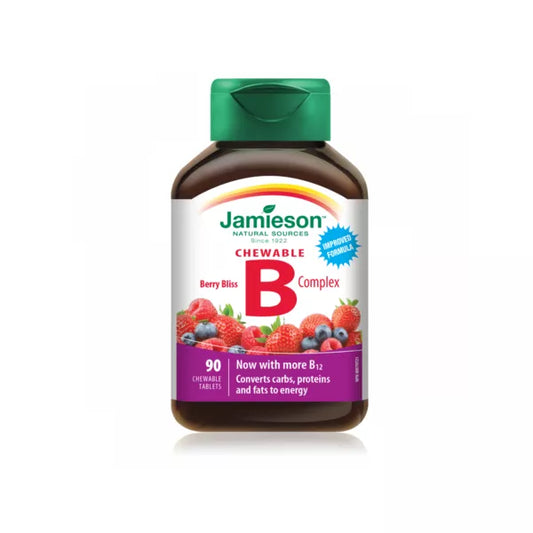 Jamieson B complex forest fruit, chewable tablets