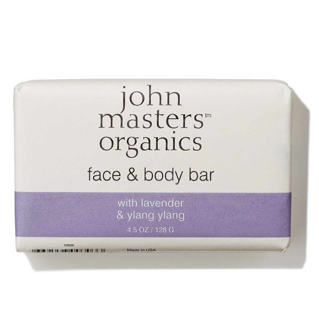 John Masters Organics lavender, rose geranium and ylang ylang soap 128 g