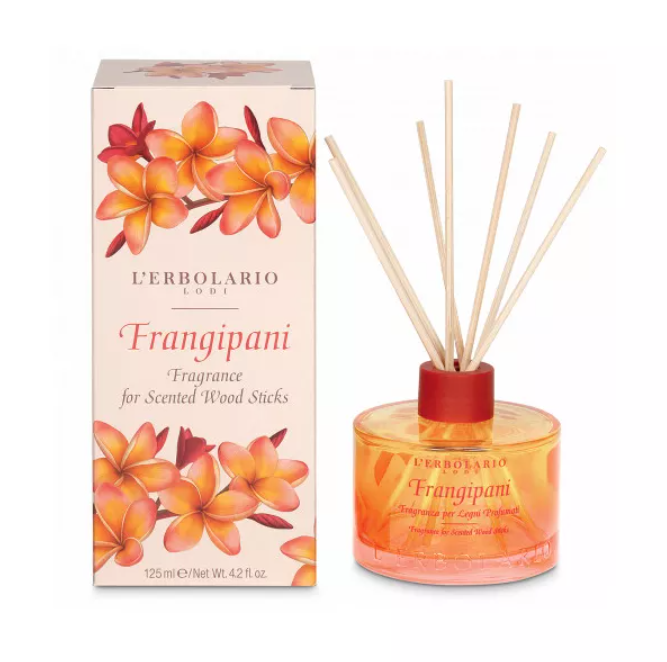 L'Erbolario Frangipani mirisni štapići, 125ml