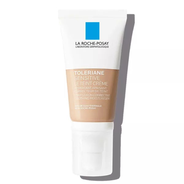 La Roche-Posay Toleriane Sensitive – smirujuća hidratantna njega za korekciju tena, Medium, 50 ml