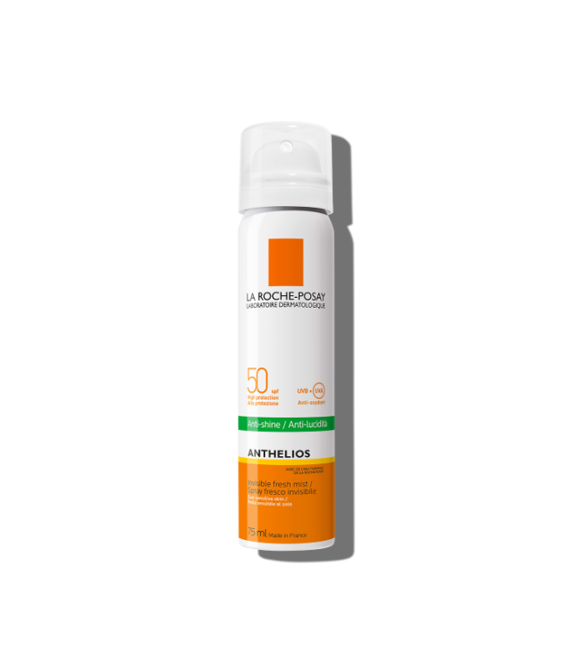 La Roche-Posay ANTHELIOS Nevidljivi i osvježavajući sprej za zaštitu od sunca SPF50, 75 ml