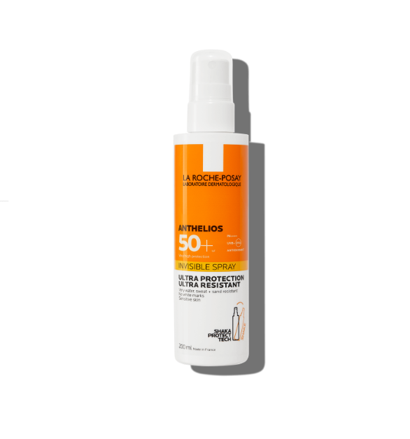La Roche-Posay ANTHELIOS Nevidljivi sprej SPF50+ za zaštitu od sunca, 200 ml