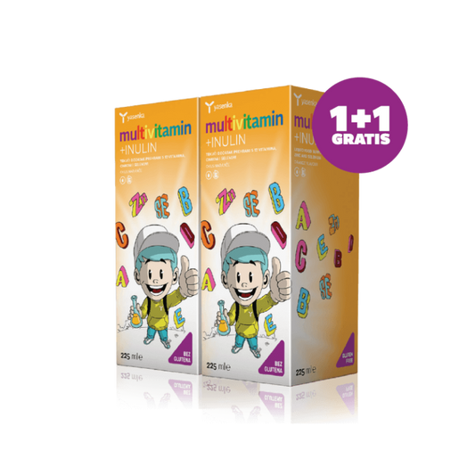 Yasenka Multivitamin za djecu s Inulinom 1+1 Gratis