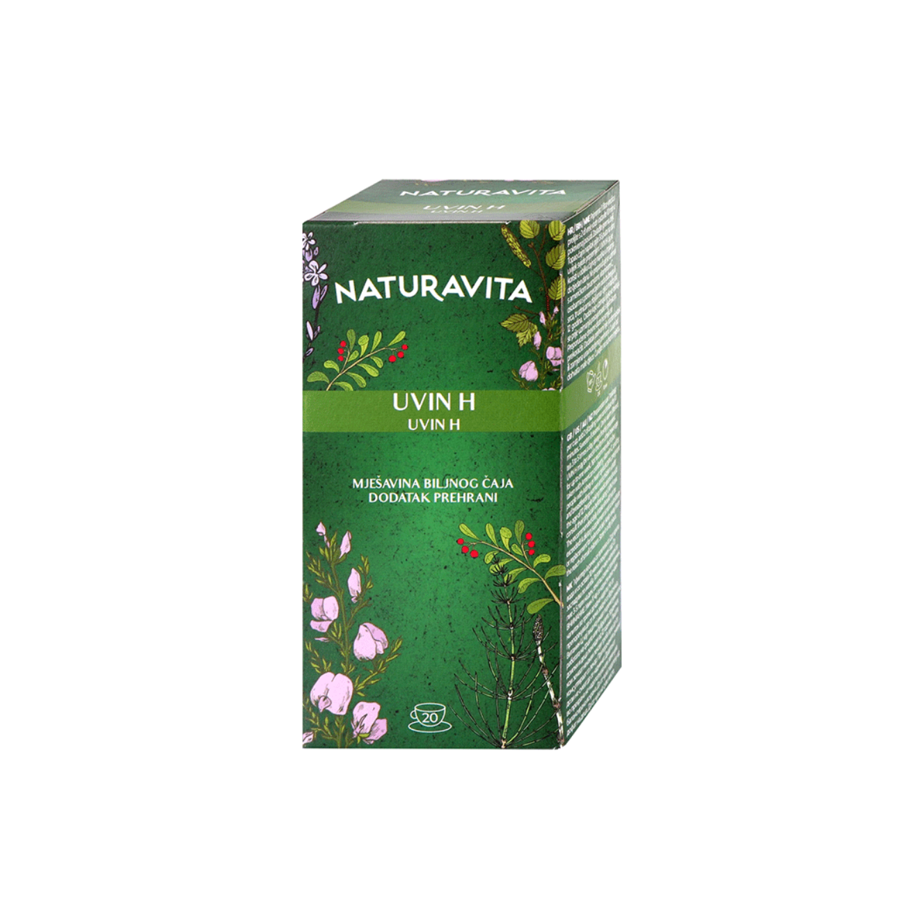 Naturavita UVIN H čaj filter vrećice 20 x 1,5 g