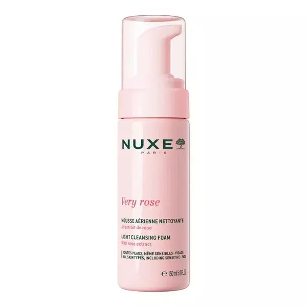 Nuxe Very Rose Refreshing facial cleansing foam, 150ml