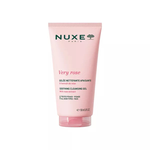 Nuxe Very Rose Soothing facial cleansing gel, 150ml