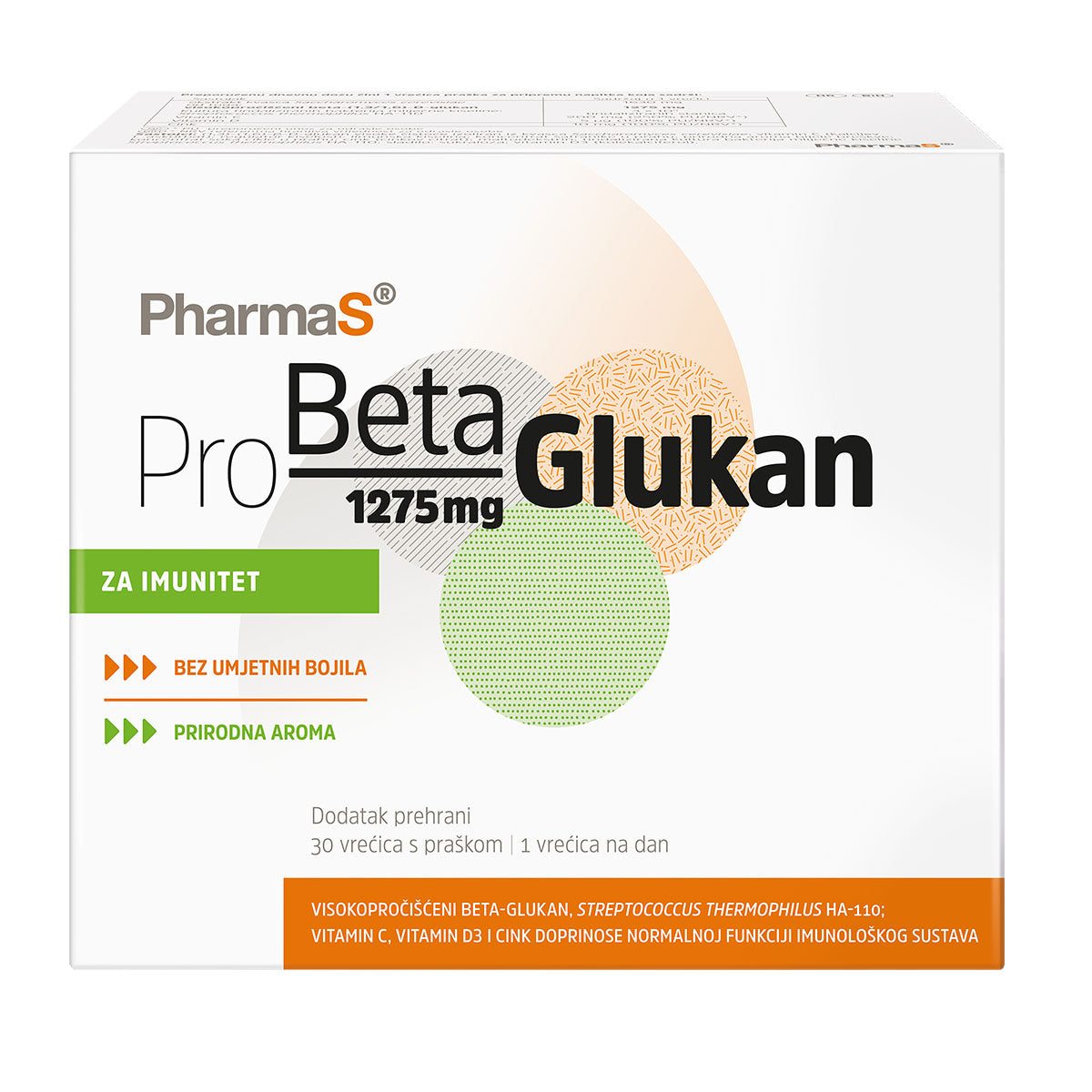 PharmaS Pro Beta Glukan 1275 mg
