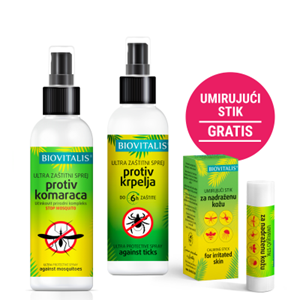 Biovitalis Repellents (adult mosquitoes + ticks)