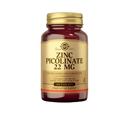 Solgar Zinc Picolinate (100 tablets)