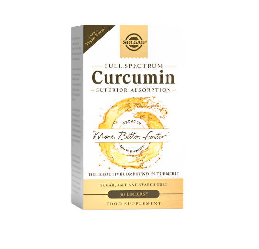 Solgar Full Spectrum Curcumin (30 capsules)