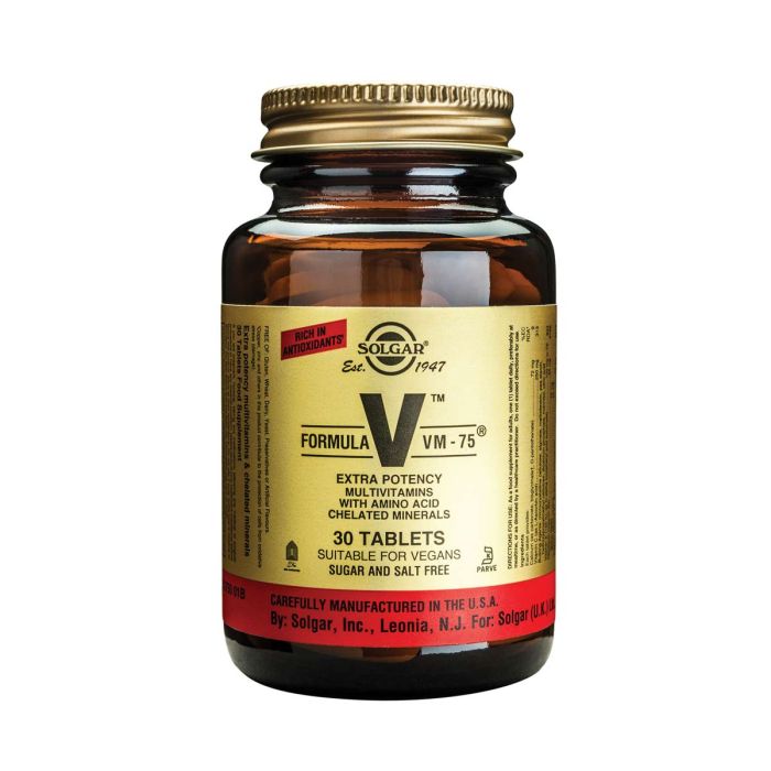 Solgar Multivitamin VM 75 – 30 Tabletten
