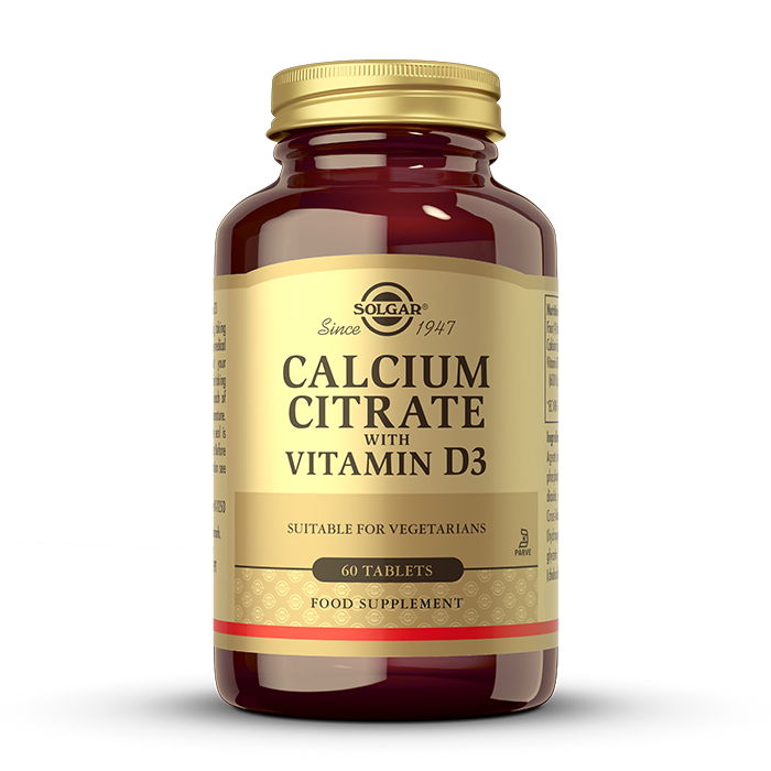 Solgar Kalcij Citrat plus Vitamin D