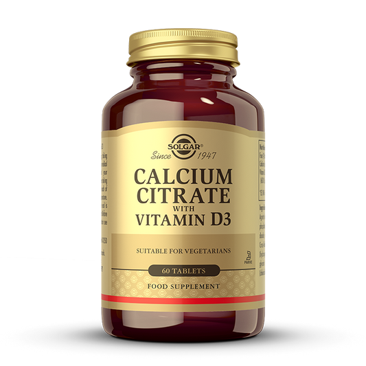 Solgar Calcium Citrate plus Vitamin D