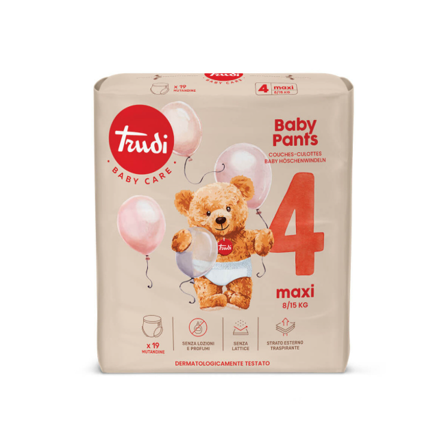 Trudi Pants 4 Maxi pelene 8-15 kg 19 komada