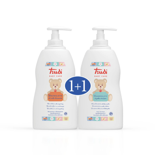 Trudi mliječna kupka, 500 ml + Trudi šampon, 500 ml 1+1 paket