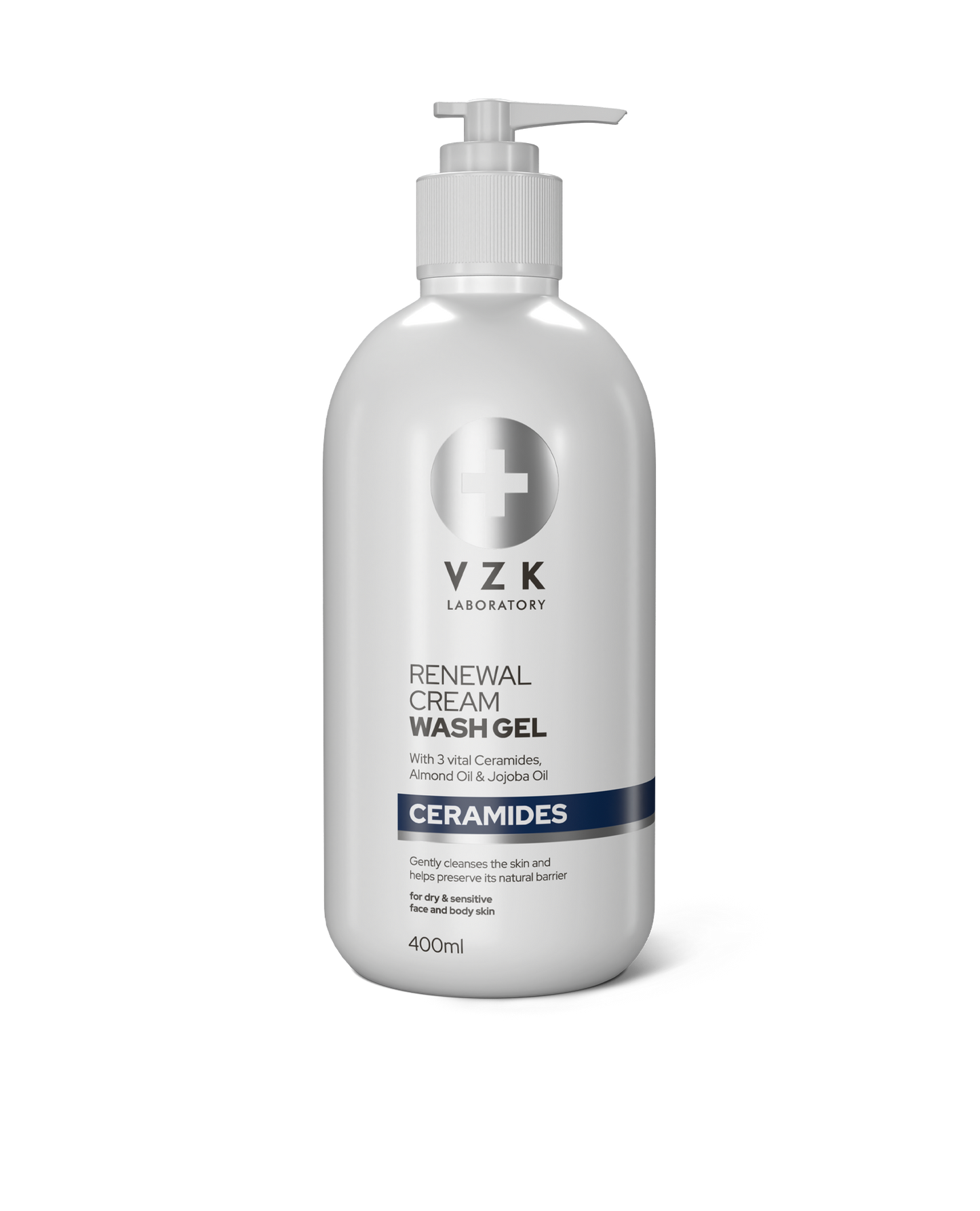 VZK Laboratory Ceramides Renewal kremasti gel za tuširanje 400 ml