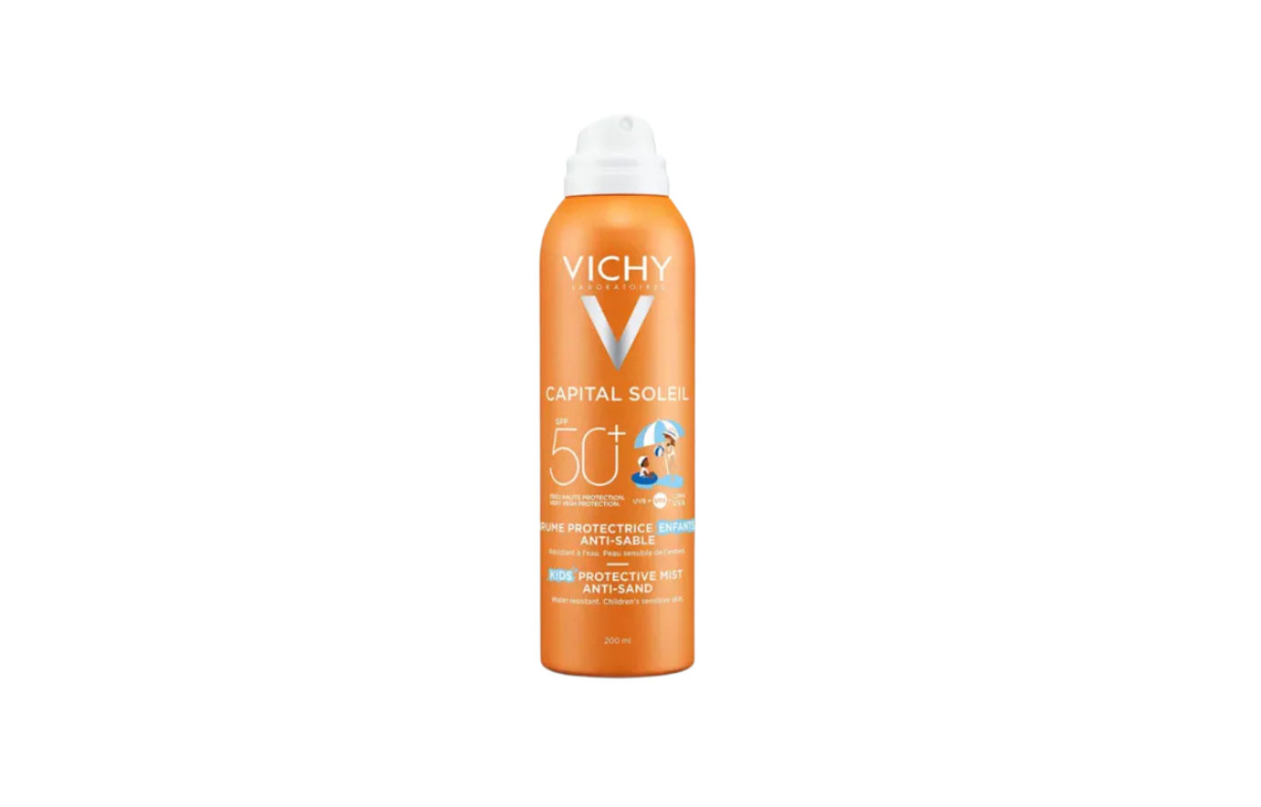 Vichy Capital Soleil dječji sprej protiv priljepljivanja pijeska na kožu SPF50 200ml