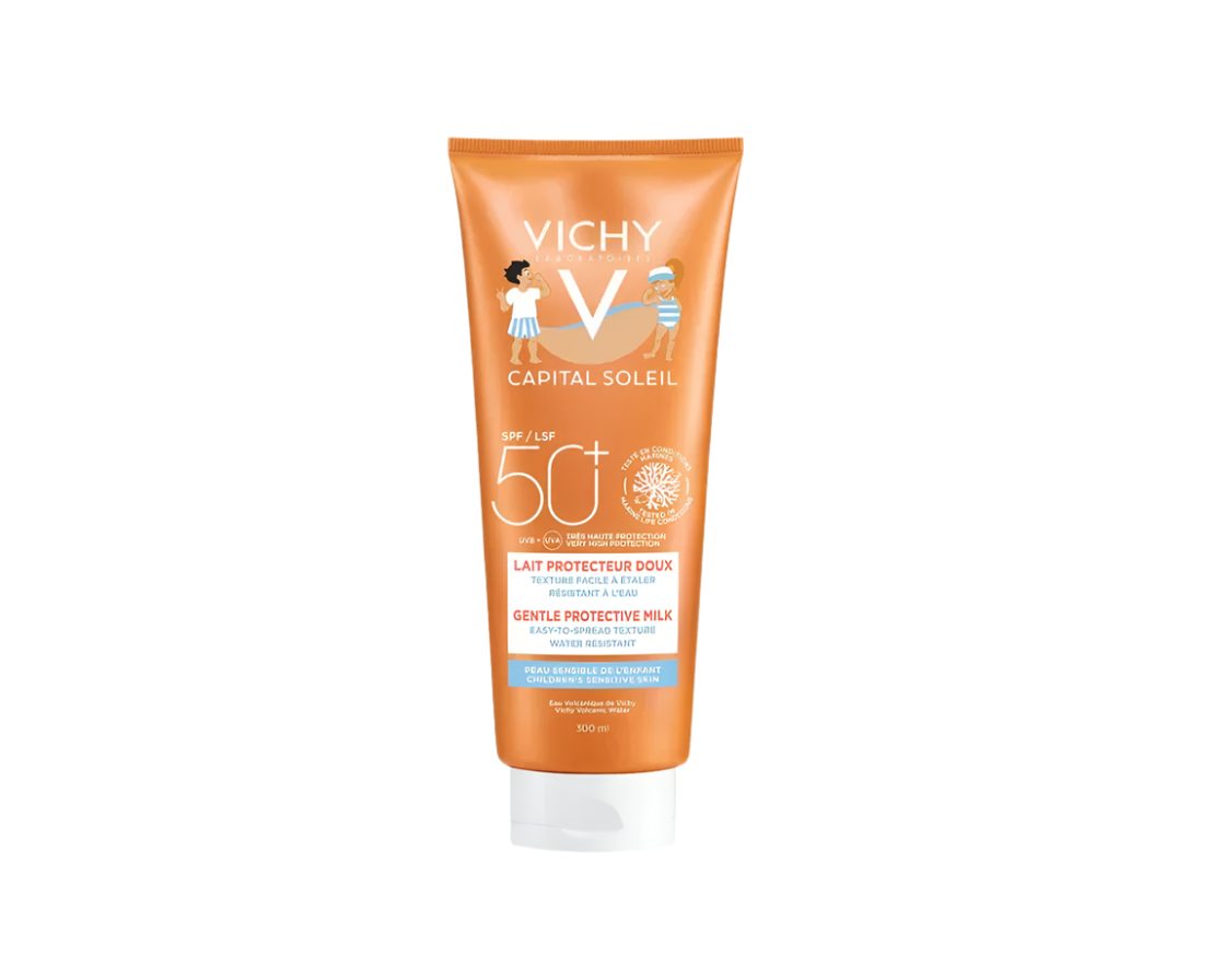 Vichy Capital Soleil nježno dječje mlijeko SPF50+, 300ml