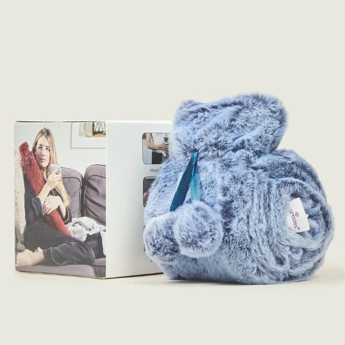 Warmies® Plush Thermos Marshmallow Blue Fur