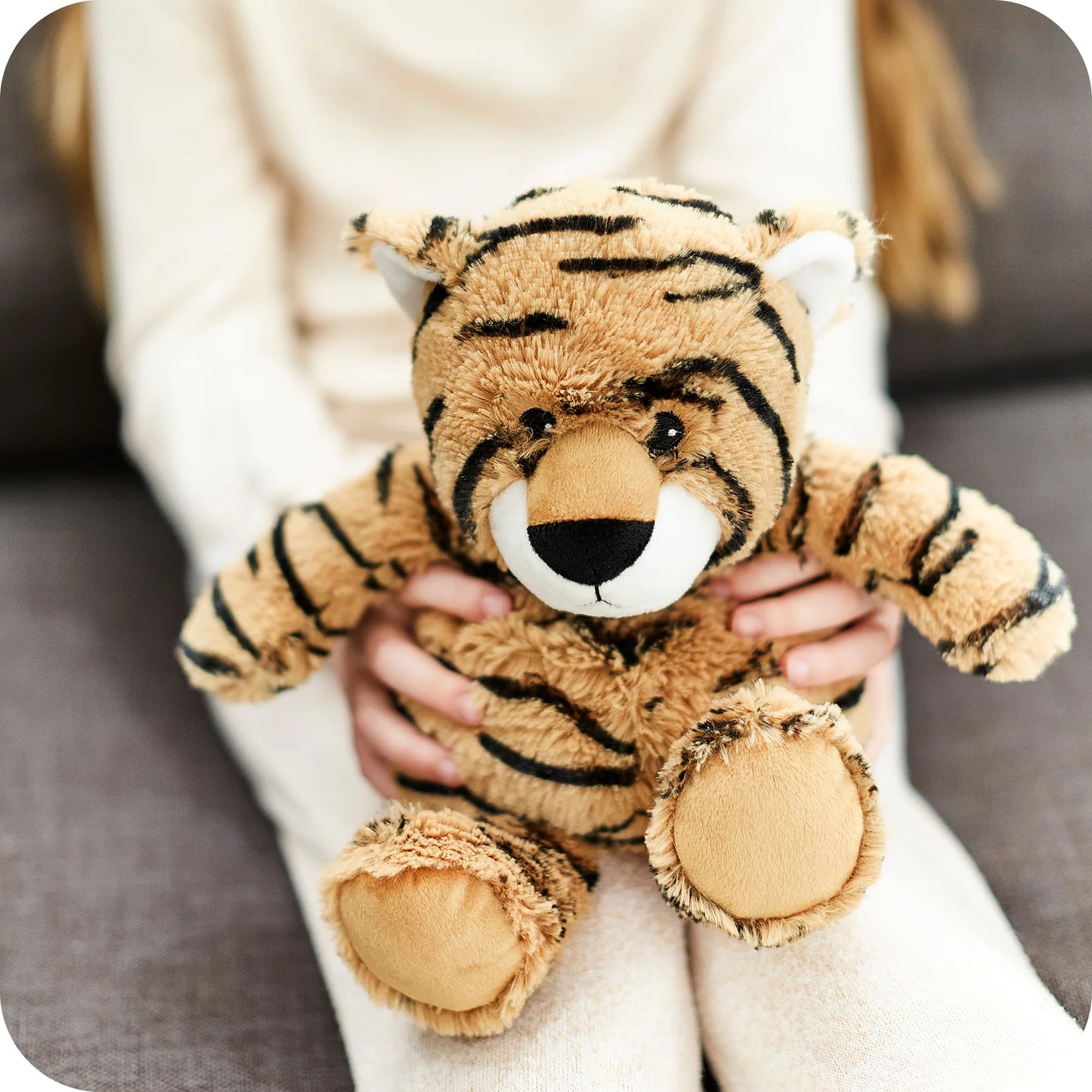 Warmies Plišana igračka za umirujuće grijanje ili osvježavajuće hlađenje - Tigar
