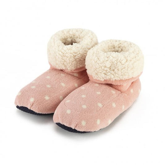 Warmies® High Slippers Polka Dot Pink