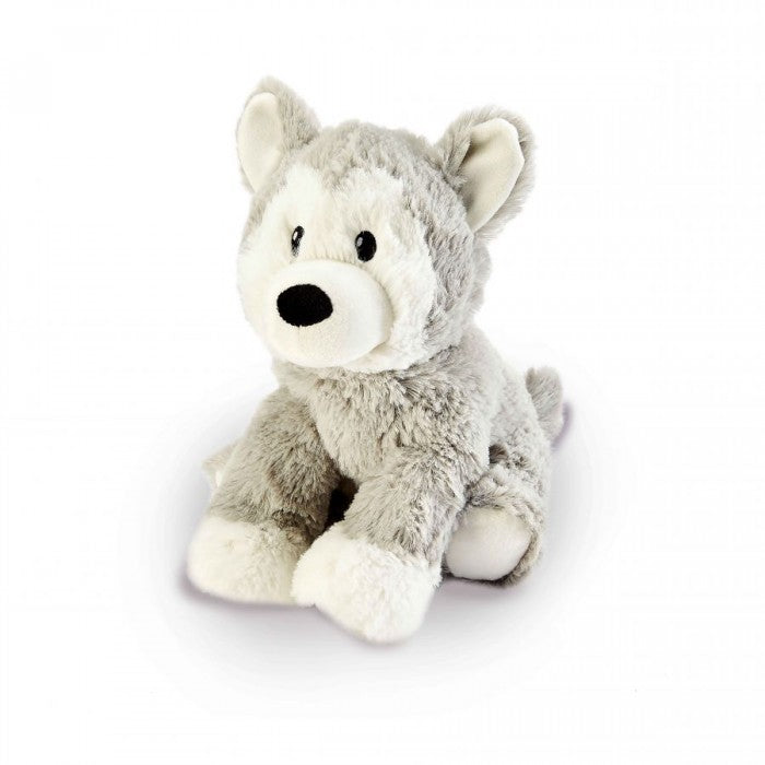 Warmies Plush toy for soothing warmth or refreshing cooling - Husky