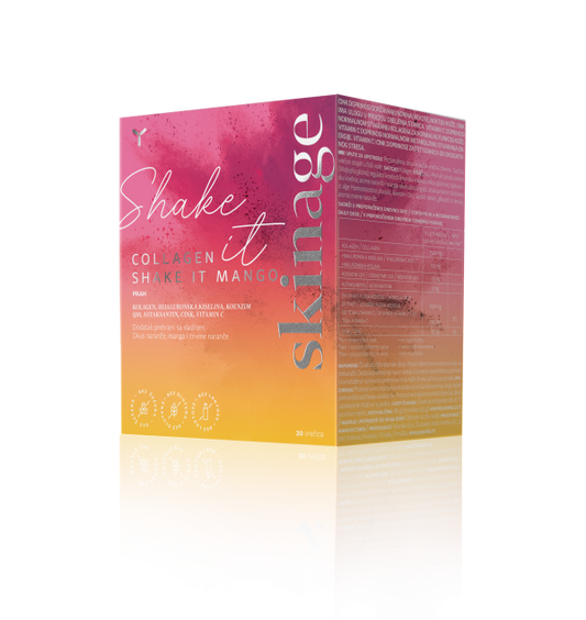 Yasenka Shake It mango collagen drink