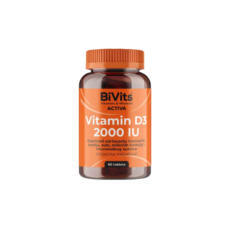 BiVits ACTIVA Vitamin D3 2000 IU