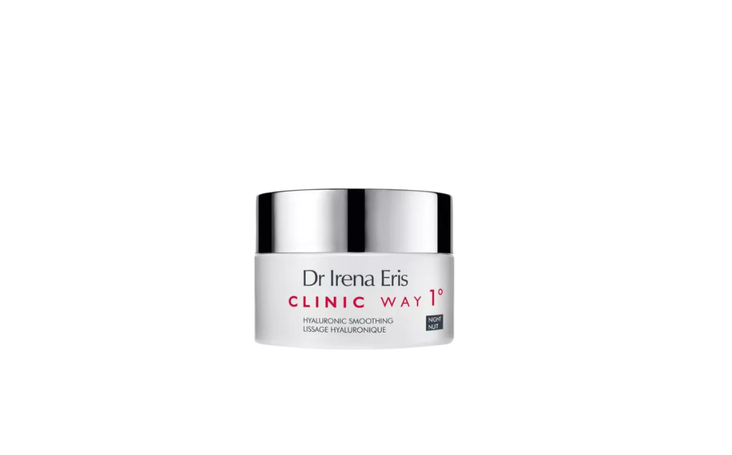 Dr. Irena Eris CLINIC WAY zaglađujuća noćna Hyaluronic dermo krema protiv bora, 50ml