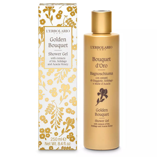 L'Erbolario Golden Bouquet Shower Gel 250ml