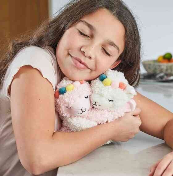 Warmies plišana igračka za umirujuće grijanje ili osvježavajuće hlađenje – Lama - topli zagrljaj