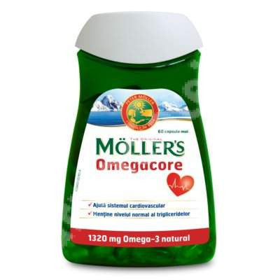 Möller’s OmegaCore 60 kapsula – Za zdravlje srca, mozga i vida